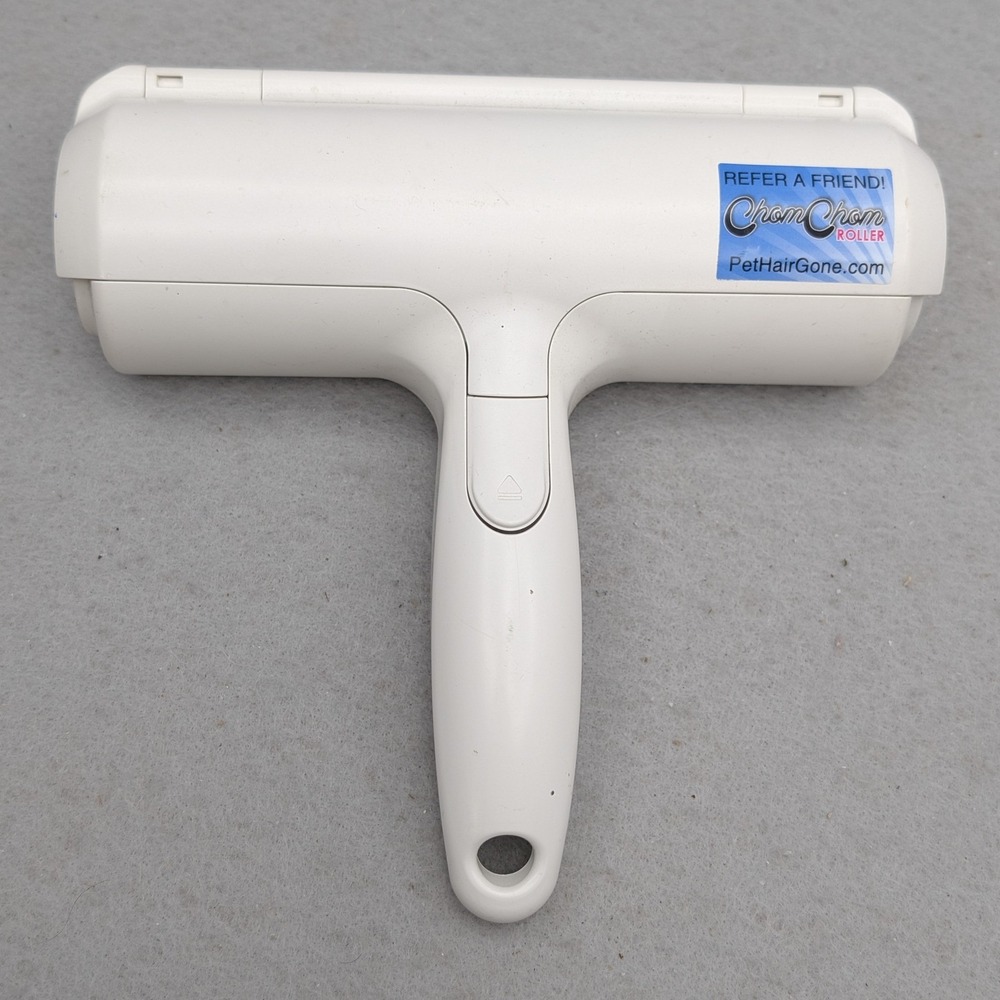 ChomChom Roller Pet Hair Remover Original size white reusable lint roller